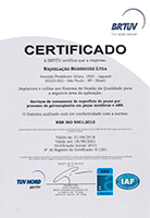 Certificado ISO 9001-2015